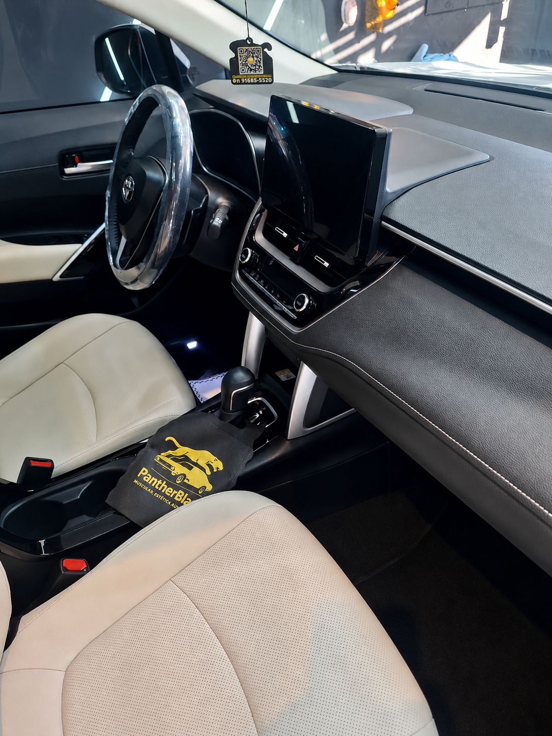 Higienização Interna - Toyota Corolla Cross