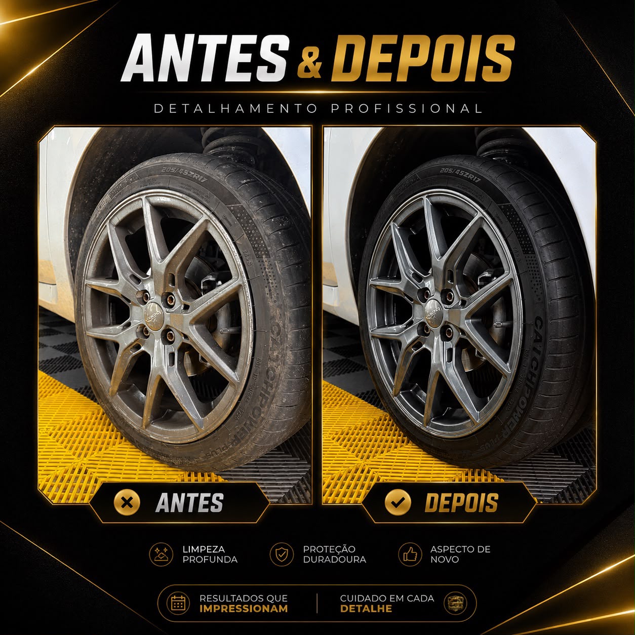 Antes e Depois - Fiat Stilo