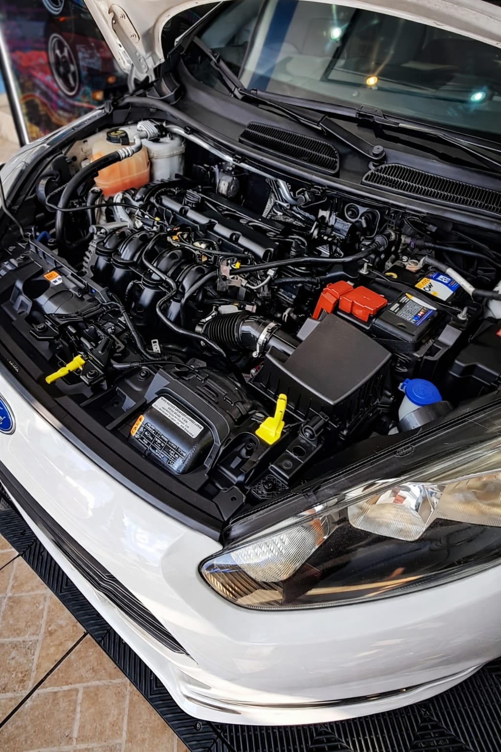 Lavagem de Motor - Ford Fiesta