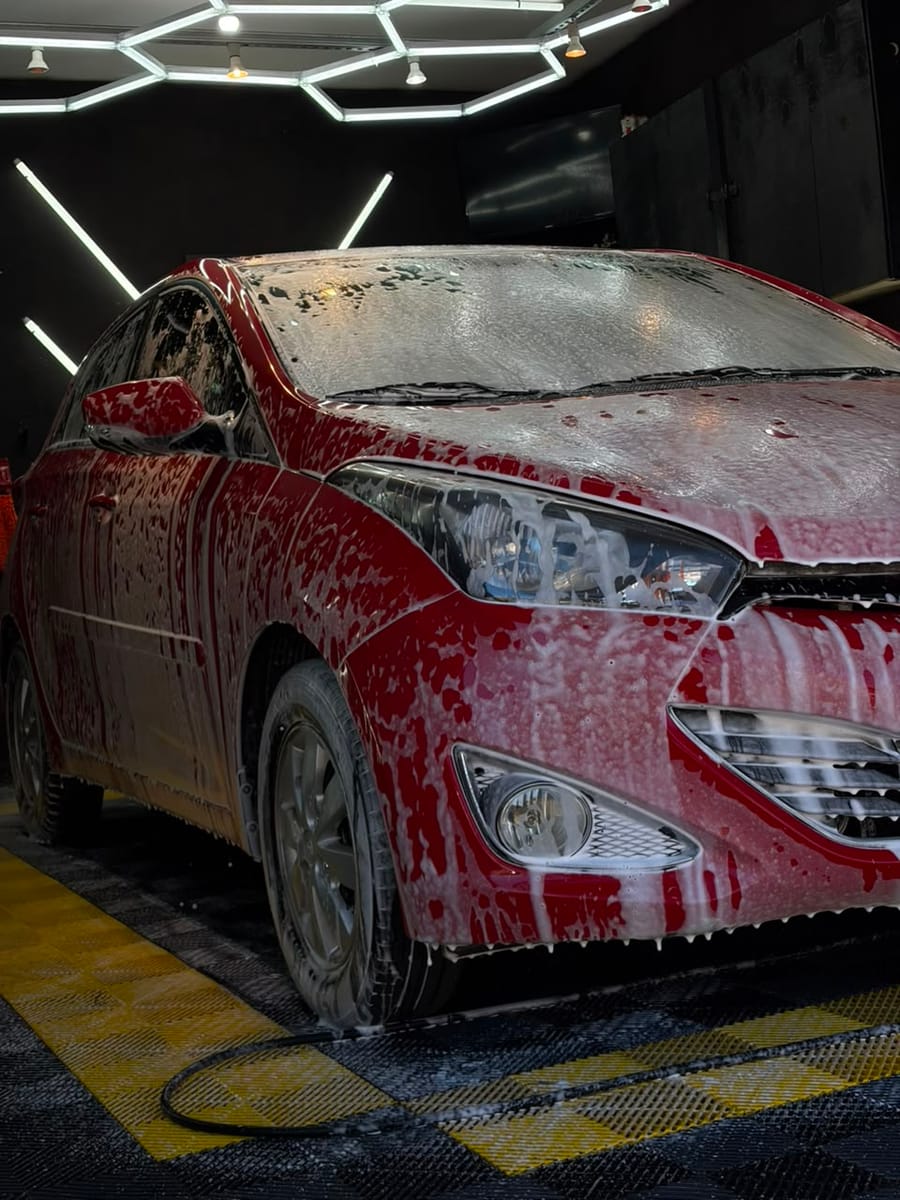 Processo de Lavagem - Hyundai HB20