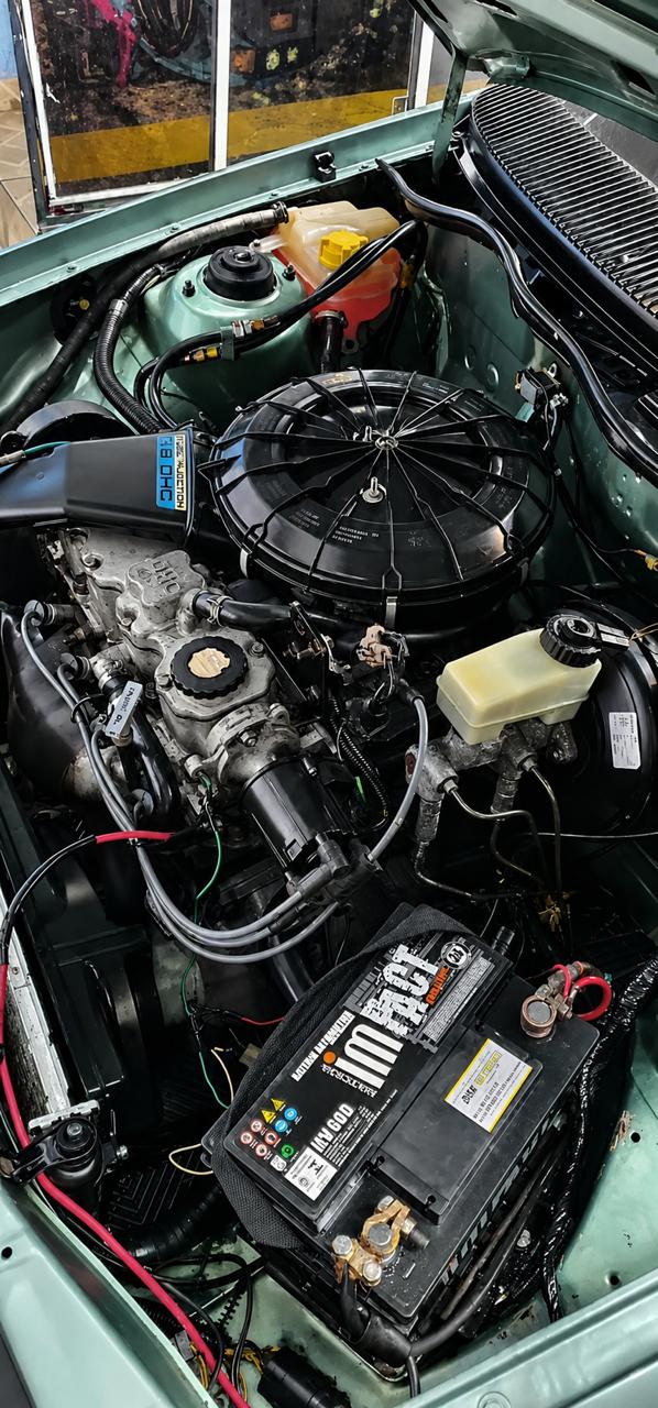 Lavagem de Motor — Chevrolet Kadett