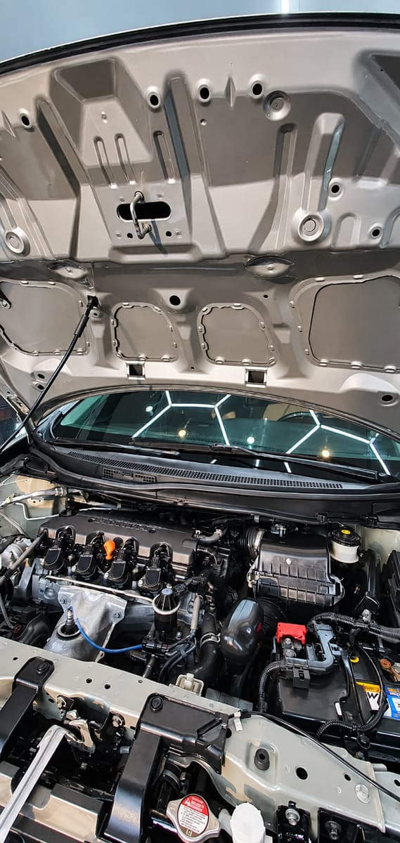 Lavagem de Motor - Honda Civic