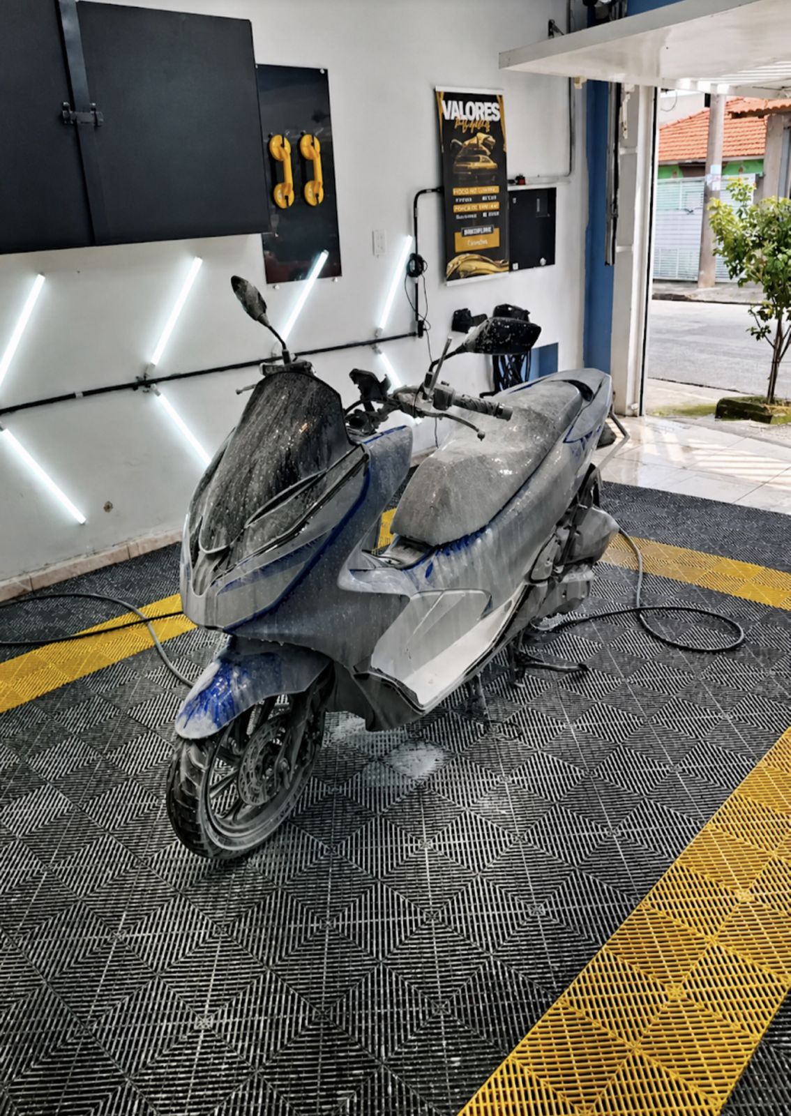 Processo de Lavagem - Yamaha NMAX