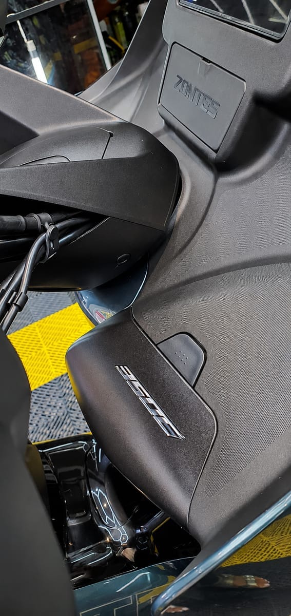 Higienização Interna - Zontes 350E
