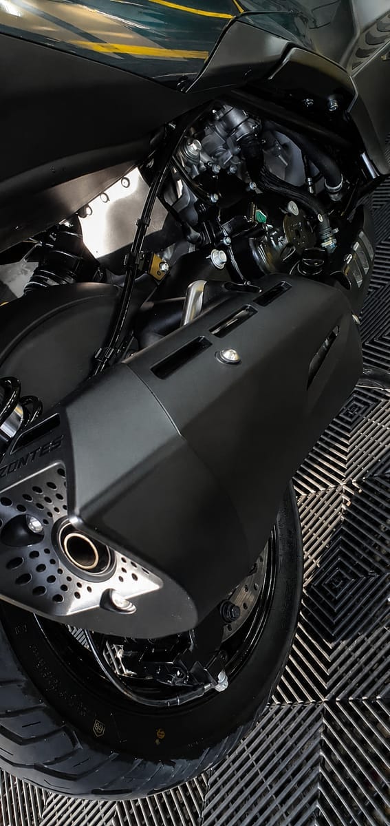 Lavagem Detalhada - Zontes 350E